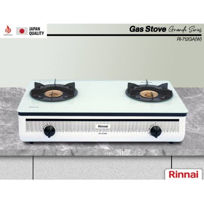 Rinnai Kompor Gas 2 Tungku - RI712GAW
